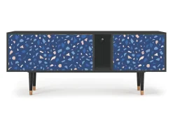 Móvel De Tv| Mueble de TV - 170х69х48 cm - T1 - Soap Whirpool, Antracite Cinza antracite