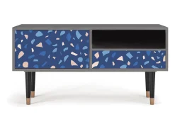 Mueble de TV - 115х59х48 cm - T3 - Soap Whirpool, Cinza^ Móvel De Tv