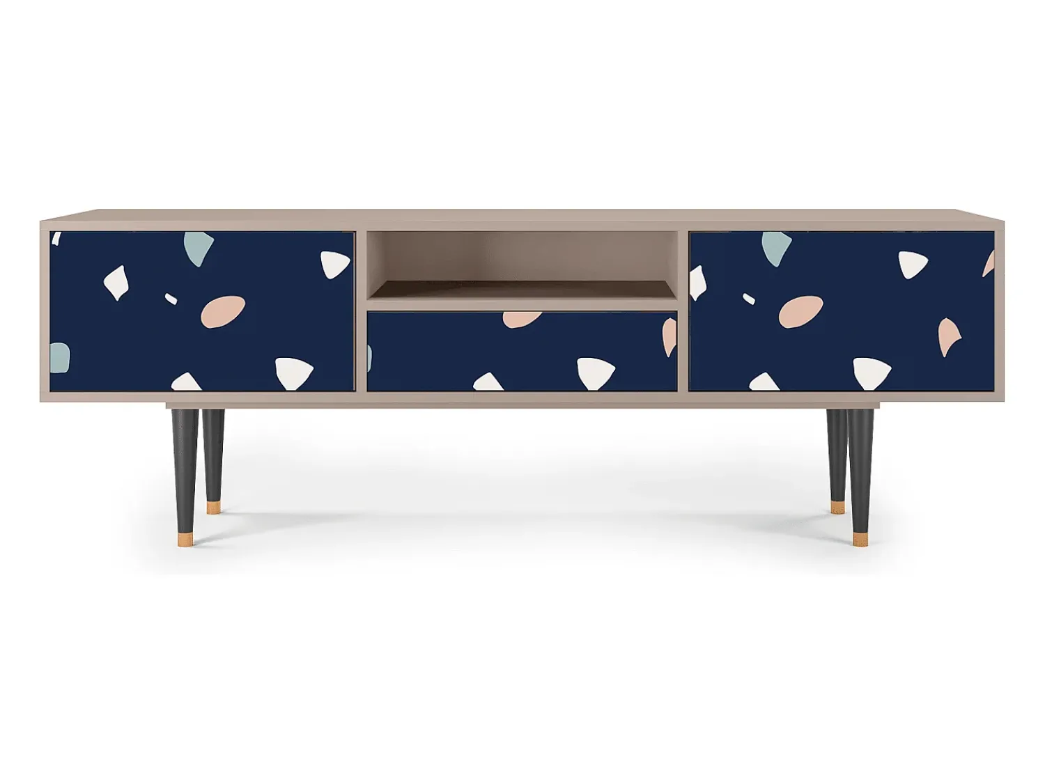 Mueble de TV - 170х59х41 cm - T6 - Space Satellites, Latte^ Móvel De Tv