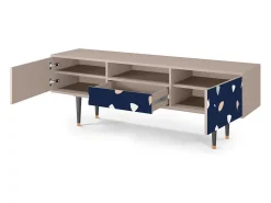 Mueble de TV - 170х59х41 cm - T6 - Space Satellites, Latte^ Móvel De Tv