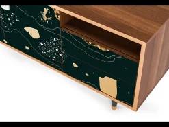 Mueble de TV - 125х56х41 cm - T7 - Space Rocks, Nogueira^ Móvel De Tv