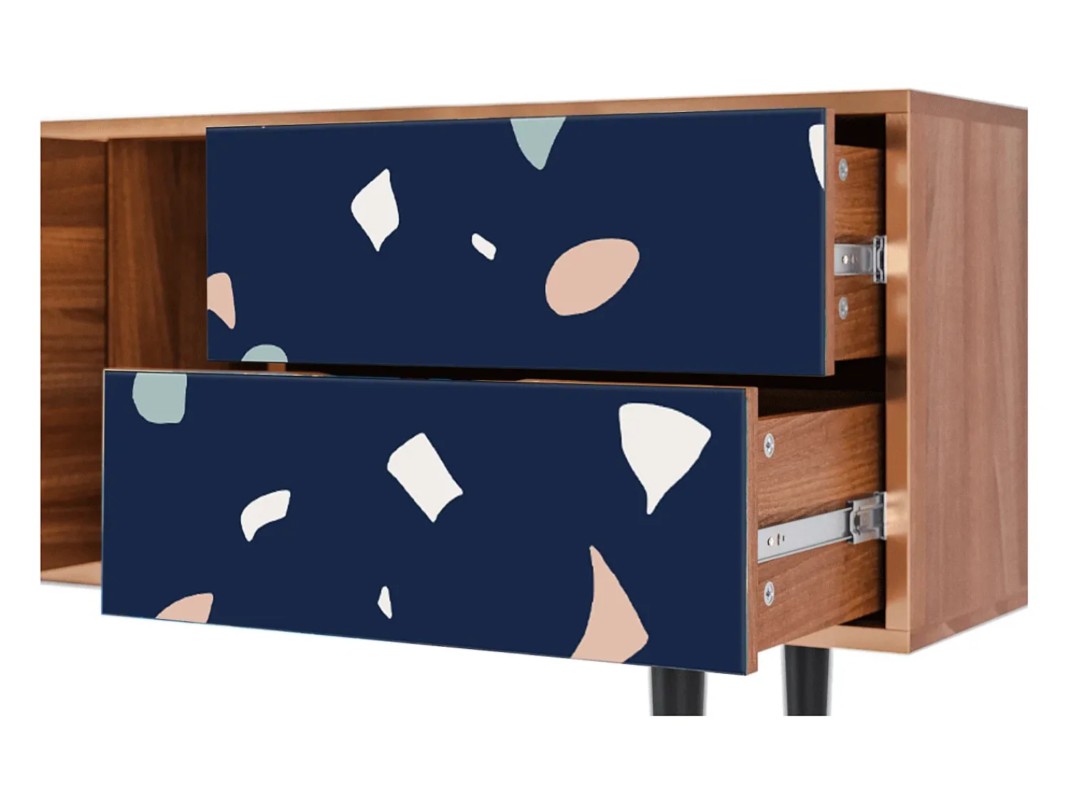 Mueble de TV - 170х69х48 cm - T1 - Space Satellites, Nogueira^ Móvel De Tv