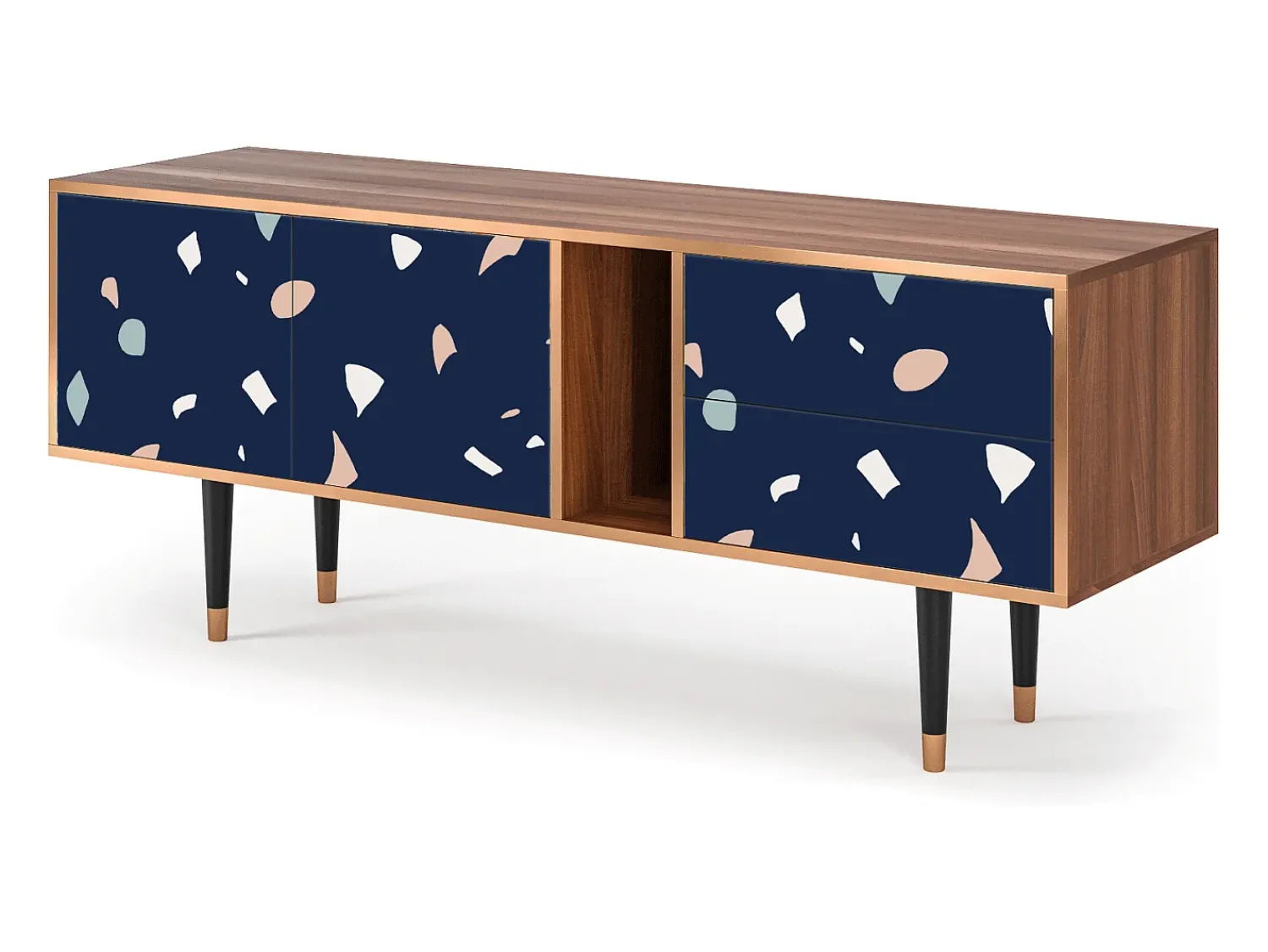 Mueble de TV - 170х69х48 cm - T1 - Space Satellites, Nogueira^ Móvel De Tv