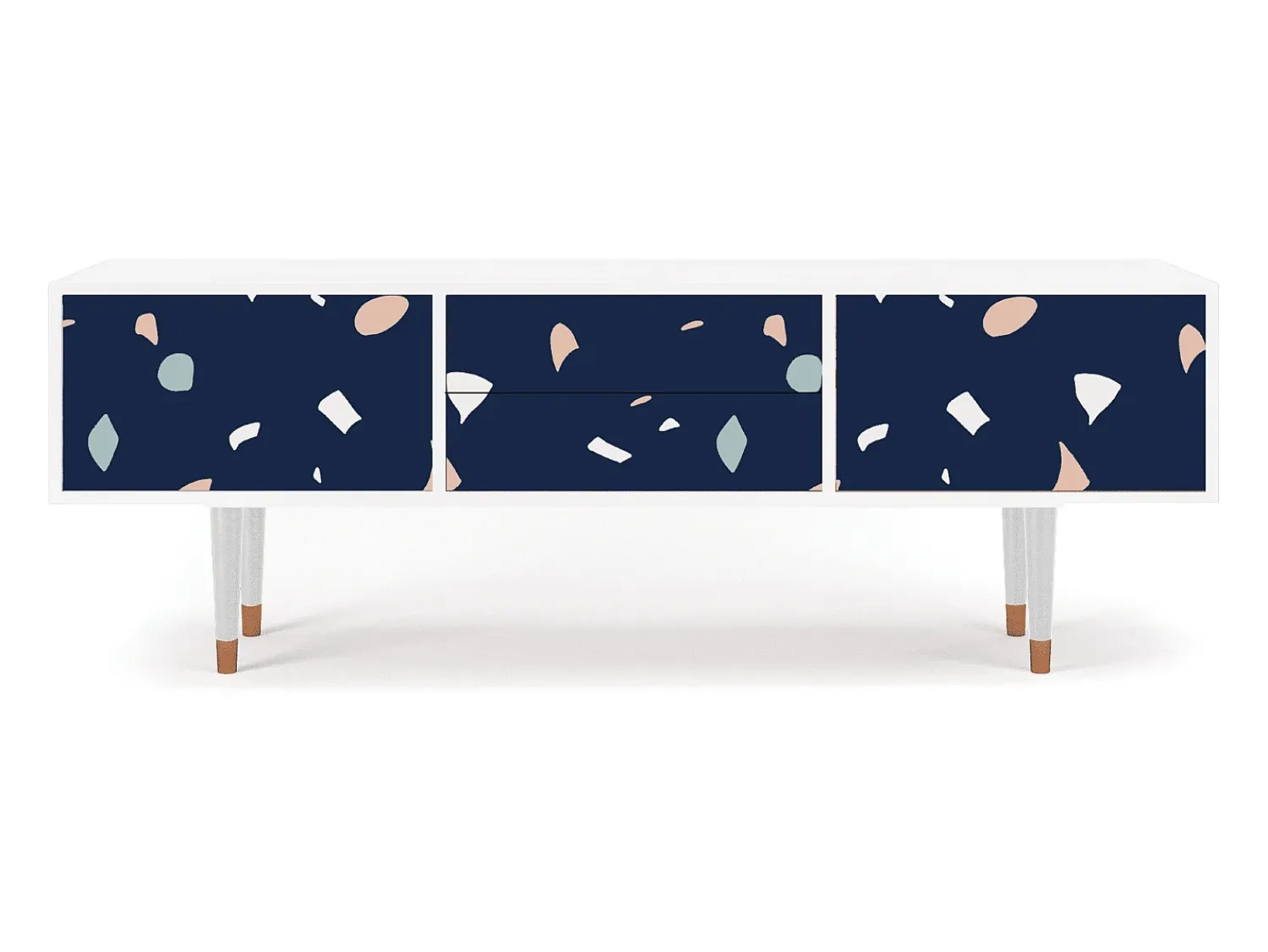 Sale Mueble de TV - 170х59х48 cm - T4 - Space Satellites, Branco Bege