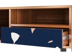 Mueble de TV - 115х59х48 cm - T3 - Space Satellites, Nogueira^ Móvel De Tv