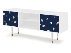 Mueble de TV - 170х69х48 cm - T2 - Space Satellites, Branco^ Móvel De Tv