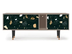 Hot Mueble de TV - 170х69х48 cm - T1 - Space Rocks, Latte Bege