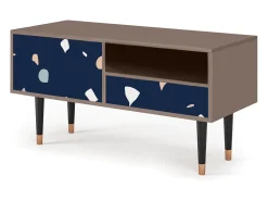 Móvel De Tv* Mueble de TV - 115х59х48 cm - T3 - Space Satellites, Latte Bege