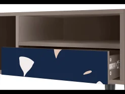Móvel De Tv* Mueble de TV - 115х59х48 cm - T3 - Space Satellites, Latte Bege