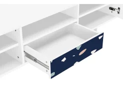 Outlet Mueble de TV - 170х59х41 cm - T6 - Space Satellites, Branco Bege
