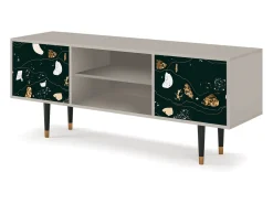 Móvel De Tv* Mueble de TV - 170х69х48 cm - T2 - Space Rocks, Areia Bege