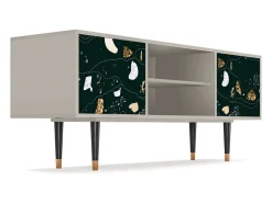Móvel De Tv* Mueble de TV - 170х69х48 cm - T2 - Space Rocks, Areia Bege