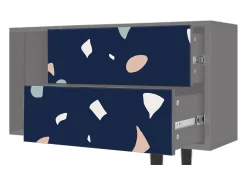 Mueble de TV - 170х69х48 cm - T1 - Space Satellites, Cinza^ Móvel De Tv