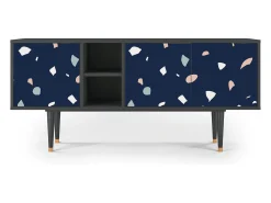 Mueble de TV - 150х69х41 cm - T5 - Space Satellites, Antracite^ Móvel De Tv