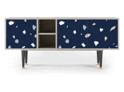Mueble de TV - 150х69х41 cm - T5 - Space Satellites, Areia Bege