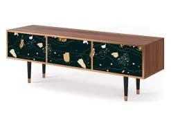 Mueble de TV - 170х59х48 cm - T4 - Space Rocks, Nogueira^ Móvel De Tv
