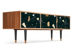Mueble de TV - 170х59х48 cm - T4 - Space Rocks, Nogueira^ Móvel De Tv