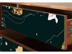 Mueble de TV - 170х59х48 cm - T4 - Space Rocks, Nogueira^ Móvel De Tv