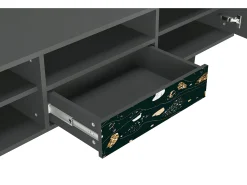 Mueble de TV - 170х59х41 cm - T6 - Space Rocks, Antracite^ Móvel De Tv