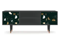 New Mueble de TV - 170х69х48 cm - T2 - Space Rocks, Antracite Cinza antracite