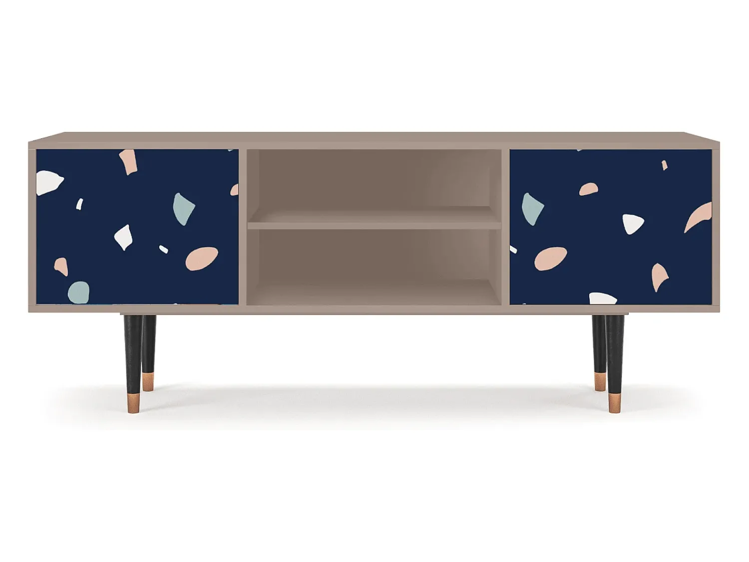Hot Mueble de TV - 170х69х48 cm - T2 - Space Satellites, Latte Bege