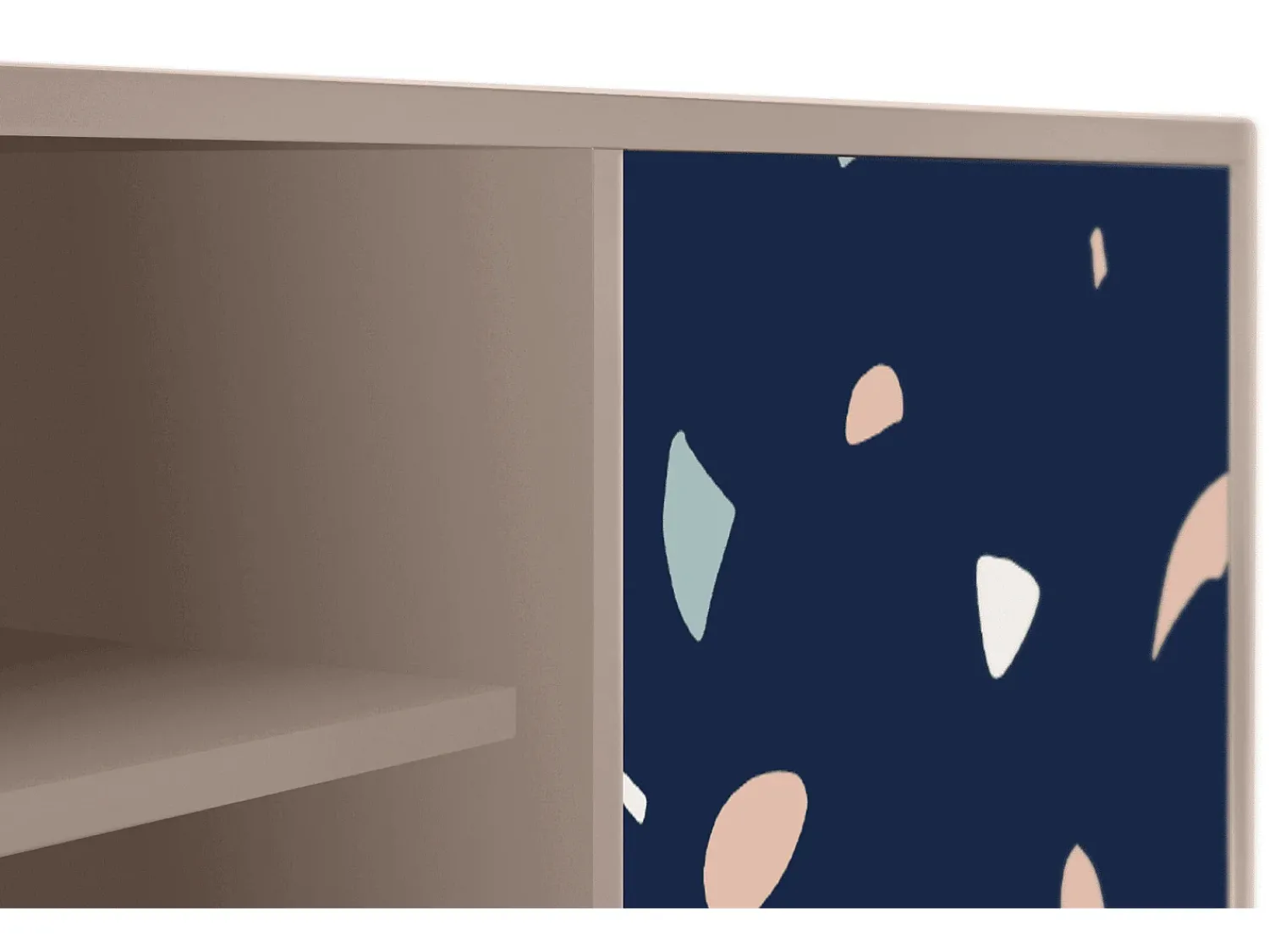 Hot Mueble de TV - 170х69х48 cm - T2 - Space Satellites, Latte Bege