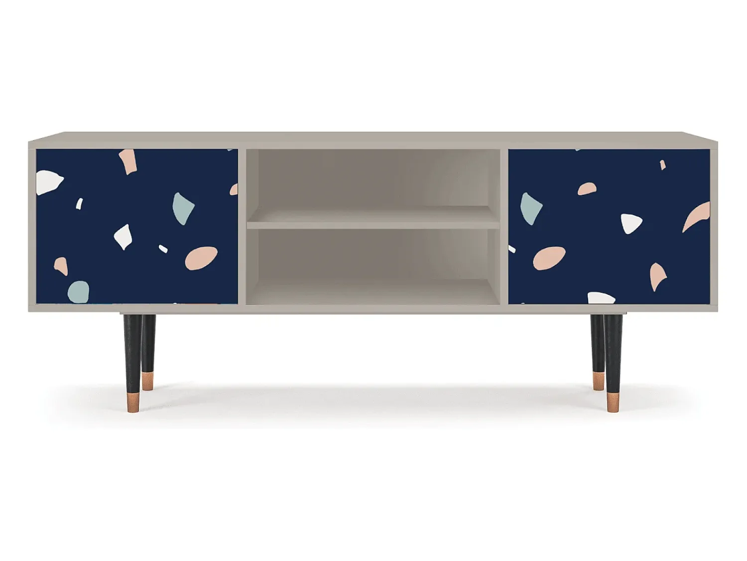 Móvel De Tv* Mueble de TV - 170х69х48 cm - T2 - Space Satellites, Areia Bege