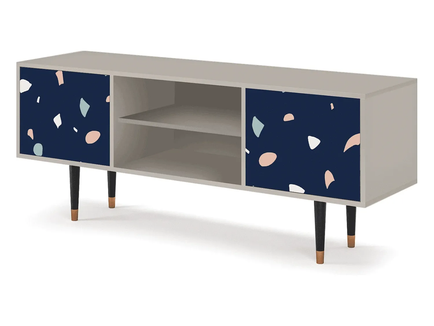Móvel De Tv* Mueble de TV - 170х69х48 cm - T2 - Space Satellites, Areia Bege