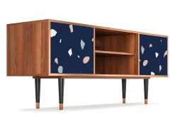 Discount Mueble de TV - 170х69х48 cm - T2 - Space Satellites, Nogueira Castanho