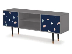 Móvel De Tv| Mueble de TV - 170х69х48 cm - T2 - Space Satellites, Cinza Cinzento