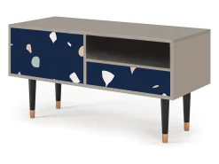 Móvel De Tv* Mueble de TV - 115х59х48 cm - T3 - Space Satellites, Areia Bege