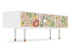 Móvel De Tv| Mueble de TV - 170х59х48 cm - T4 - Spring Swallow, Branco Bege