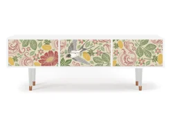 Móvel De Tv| Mueble de TV - 170х59х48 cm - T4 - Spring Swallow, Branco Bege
