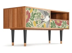 Mueble de TV - 115х59х48 cm - T3 - Spring Swallow, Nogueira^ Móvel De Tv