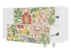 Mueble de TV - 170х69х48 cm - T1 - Spring Swallow, Branco^ Móvel De Tv