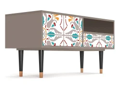 Móvel De Tv| Mueble de TV - 115х59х48 cm - T3 - Spring Ceramics, Latte Bege