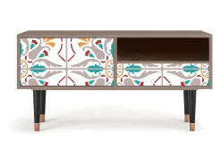 Móvel De Tv| Mueble de TV - 115х59х48 cm - T3 - Spring Ceramics, Latte Bege
