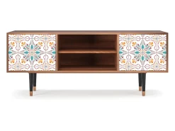 Móvel De Tv| Mueble de TV - 170х69х48 cm - T2 - Spring Ceramics, Nogueira Castanho