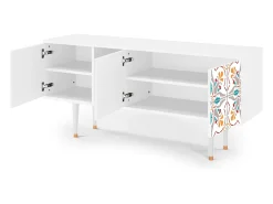 Sale Mueble de TV - 150х69х41 cm - T5 - Spring Ceramics, Branco Bege