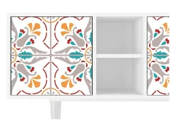 Sale Mueble de TV - 150х69х41 cm - T5 - Spring Ceramics, Branco Bege