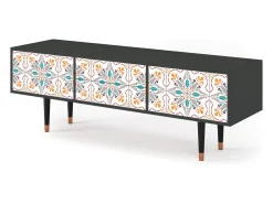 Online Mueble de TV - 170х59х48 cm - T4 - Spring Ceramics, Antracite Cinza antracite
