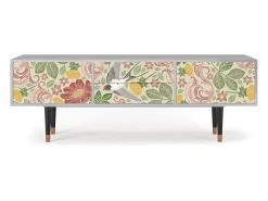 Móvel De Tv| Mueble de TV - 170х59х48 cm - T4 - Spring Swallow, Cinza Cinzento