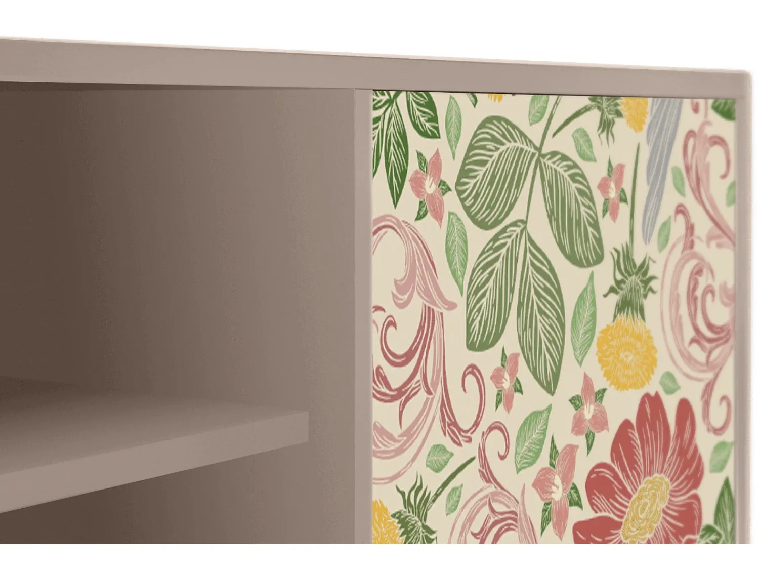 Móvel De Tv* Mueble de TV - 170х69х48 cm - T2 - Spring Swallow, Latte Bege