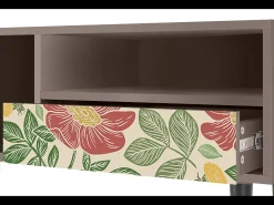 Clearance Mueble de TV - 115х59х48 cm - T3 - Spring Swallow, Latte Bege