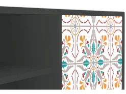 Móvel De Tv* Mueble de TV - 170х69х48 cm - T2 - Spring Ceramics, Antracite Cinza antracite