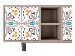 Best Mueble de TV - 150х69х41 cm - T5 - Spring Ceramics, Latte Bege