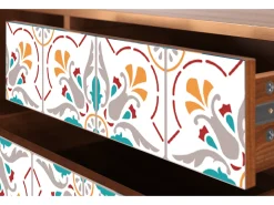 Discount Mueble de TV - 170х59х48 cm - T4 - Spring Ceramics, Nogueira Castanho