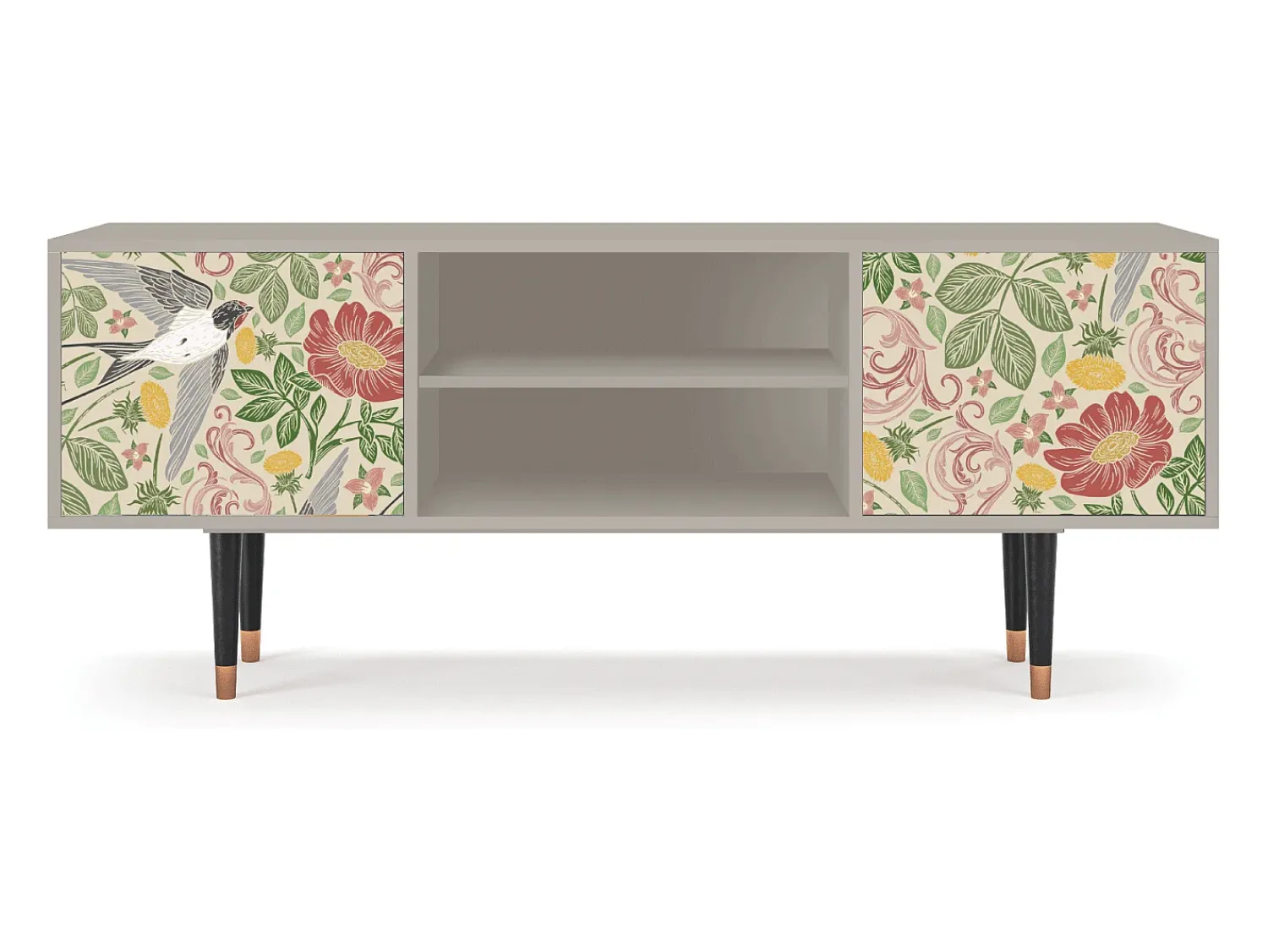 Mueble de TV - 170х69х48 cm - T2 - Spring Swallow, Areia^ Móvel De Tv