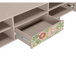 Mueble de TV - 170х59х41 cm - T6 - Spring Swallow, Latte^ Móvel De Tv