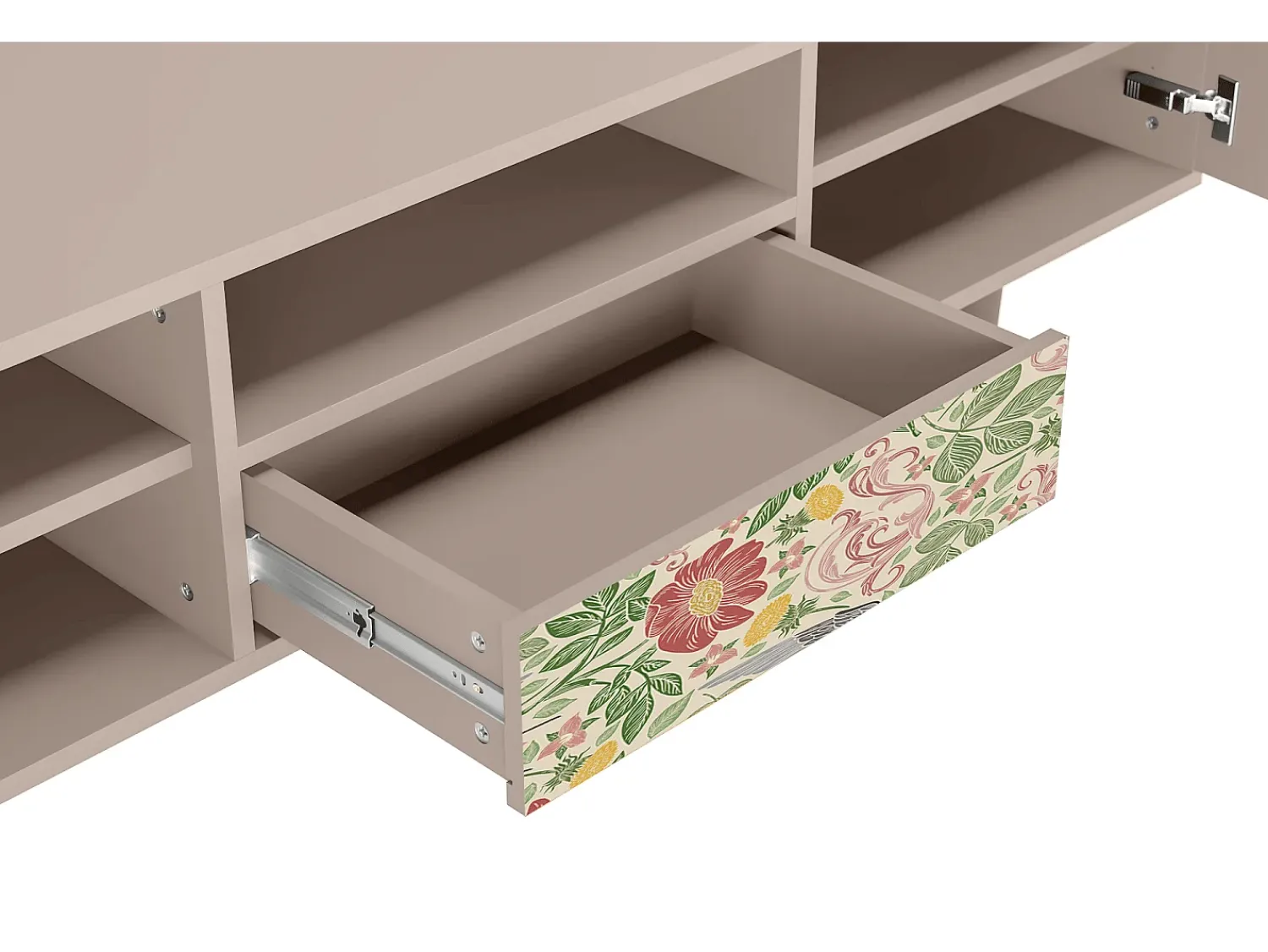 Mueble de TV - 170х59х41 cm - T6 - Spring Swallow, Latte^ Móvel De Tv
